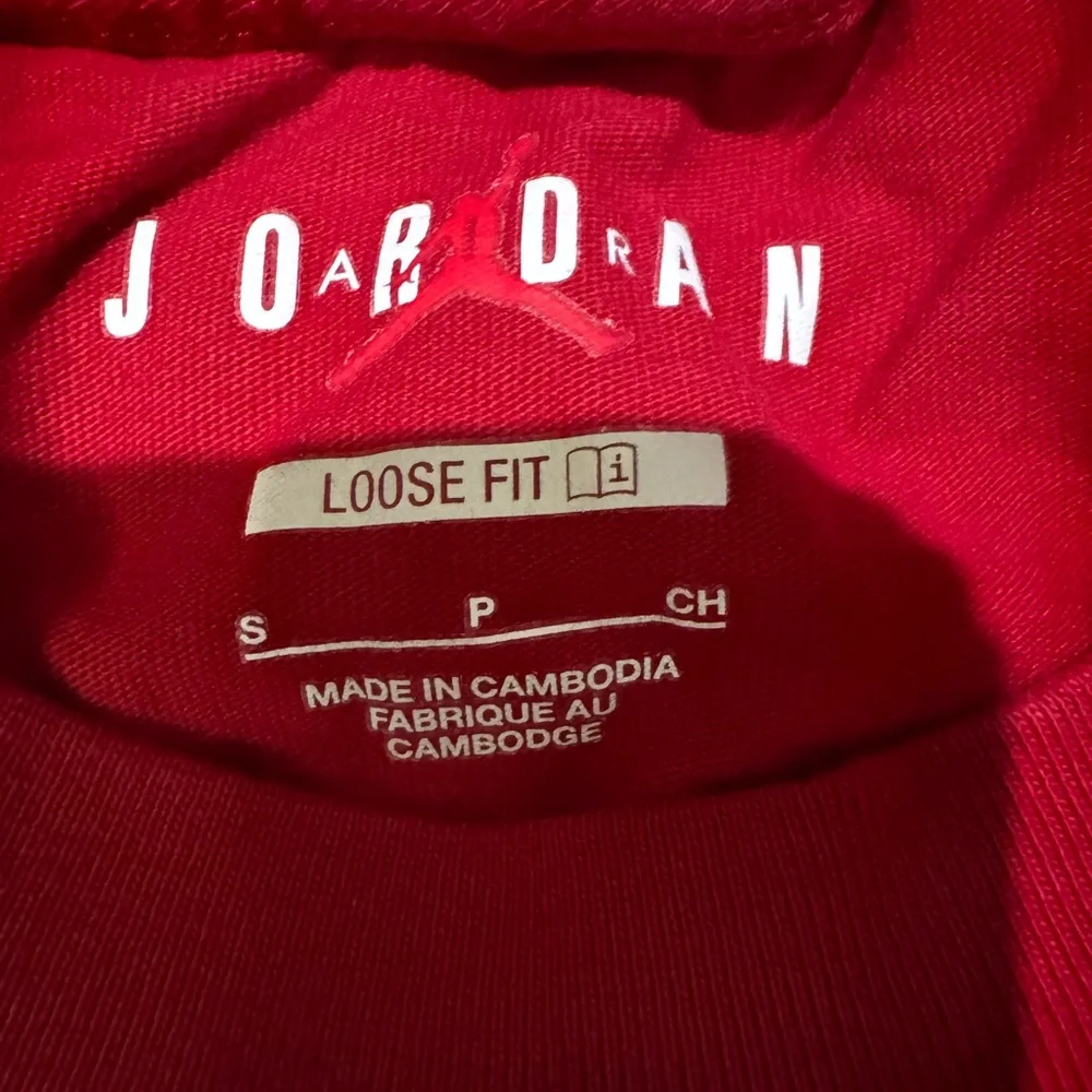 Jordan Red Short Sleeve Tee